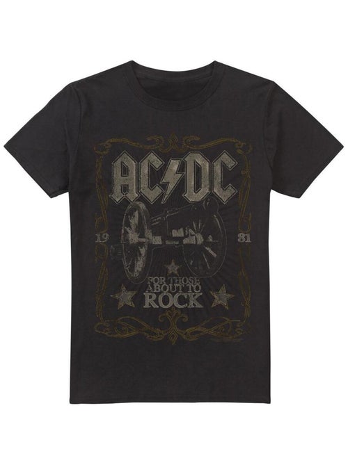 AC/DC - T-shirt ROCK LABEL - Kiabi