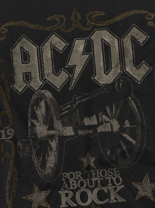 AC/DC - T-shirt ROCK LABEL - Kiabi