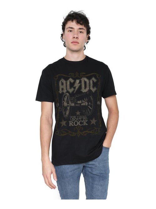 AC/DC - T-shirt ROCK LABEL - Kiabi