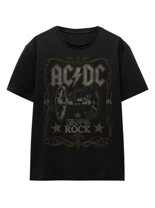 AC/DC - T-shirt ROCK LABEL - Kiabi