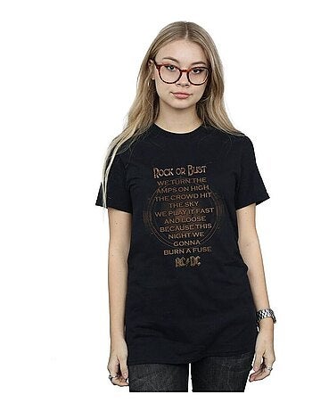 AC/DC - T-shirt ROCK OR BUST
