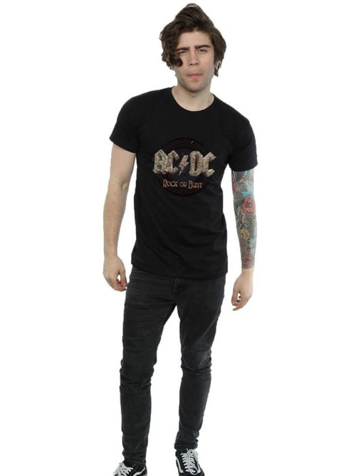 AC/DC - T-shirt ROCK OR BUST - Kiabi AC/DC - T-shirt ROCK OR BUST - Kiabi