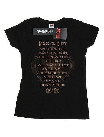 AC/DC - T-shirt ROCK OR BUST