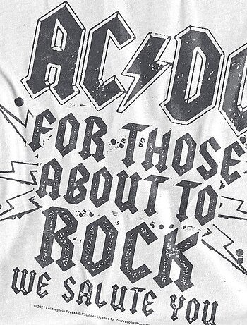 AC/DC - T-shirt SALUTE