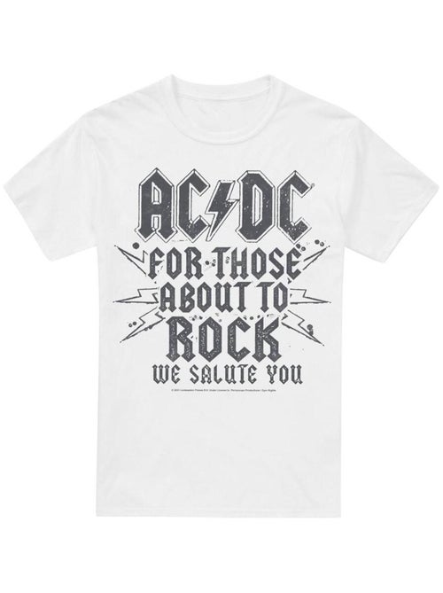 AC/DC - T-shirt SALUTE - Kiabi