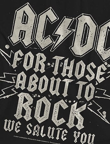 AC/DC - T-shirt SALUTE