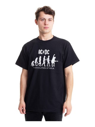 AC/DC - T-shirt THE EVOLUTION OF ROCK