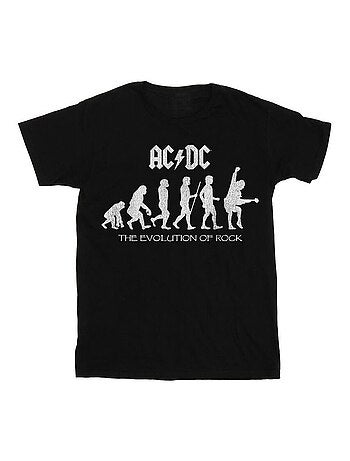 AC/DC - T-shirt THE EVOLUTION OF ROCK