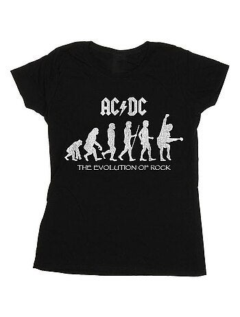 AC/DC - T-shirt THE EVOLUTION OF ROCK