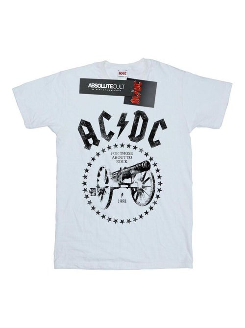 AC/DC - T-shirt WE SALUTE YOU - Kiabi
