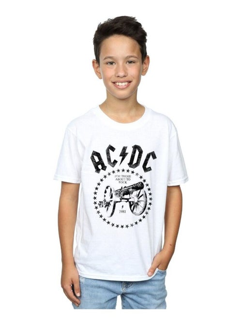 AC/DC - T-shirt WE SALUTE YOU - Kiabi
