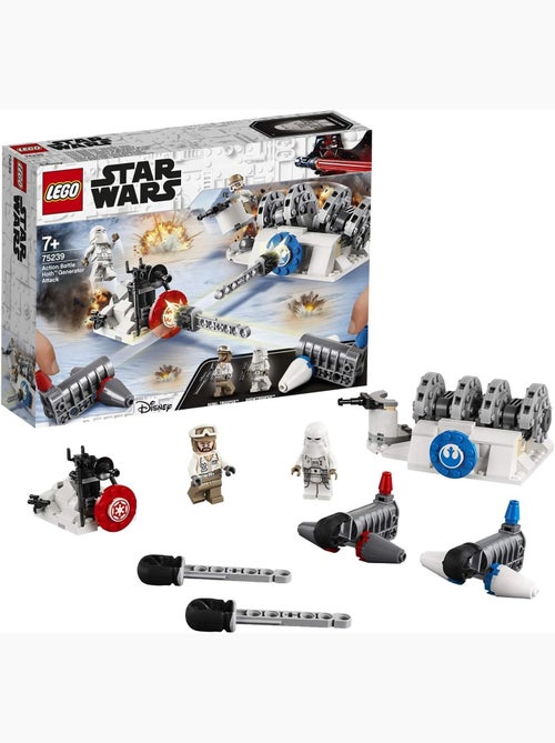 Action Battle L'attaque Du Générateur De Hoth™ 75239 - Lego® Star Wars™ - Lego® - Kiabi Action Battle L'attaque Du Générateur De Hoth™ 75239 - Lego® Star Wars™ - Lego® - Kiabi