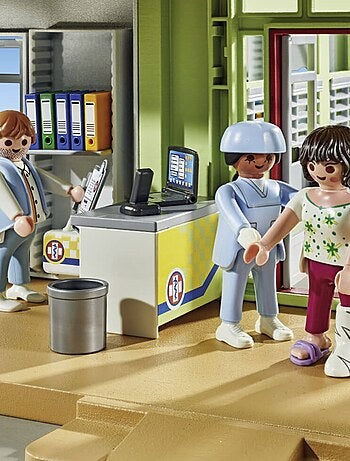 Action Heroes Hôpital aménagé