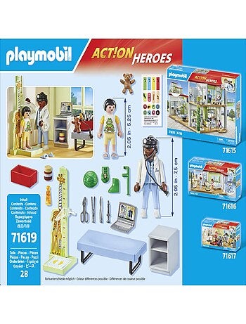 Action Heroes Pédiatre avec enfant