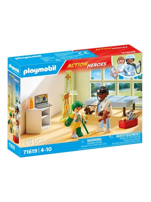 Action Heroes Pédiatre avec enfant - Kiabi