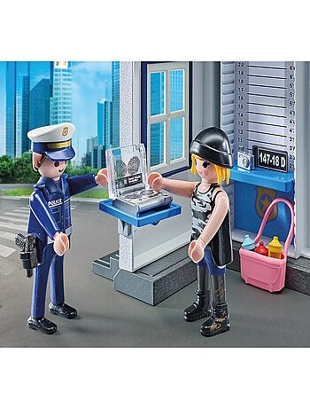 Action Heroes Salle d'interrogatoire police, relevé d'empreintes