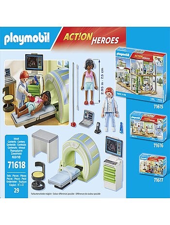 Action Heroes Scanner médical avec patiente
