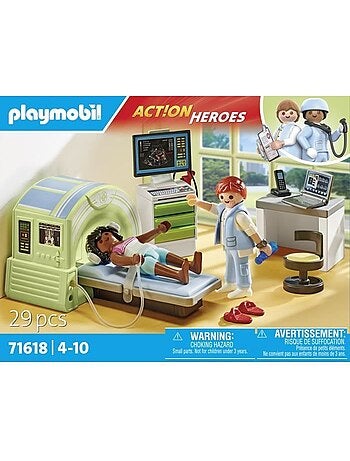 Action Heroes Scanner médical avec patiente