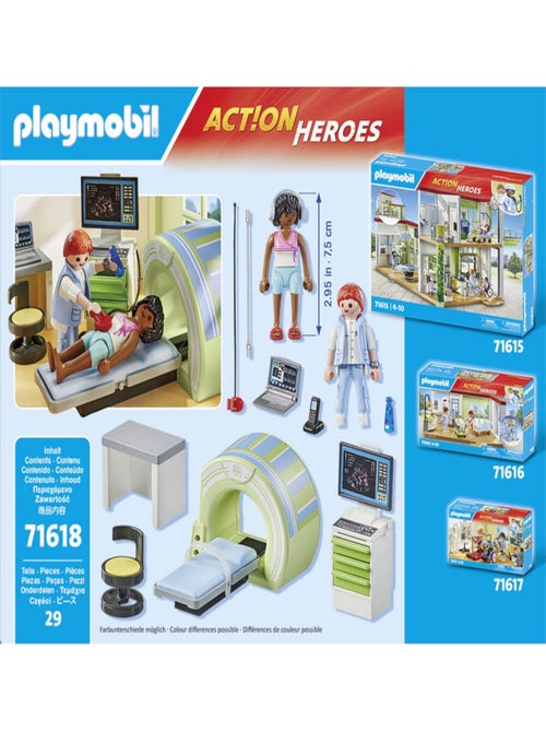 Action Heroes Scanner médical avec patiente - Kiabi