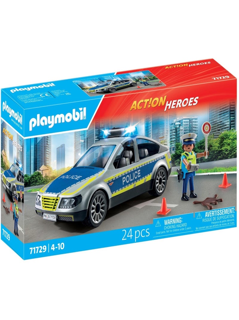 Action Heroes Voiture de police avec sirène et gyrophare N/A - Kiabi