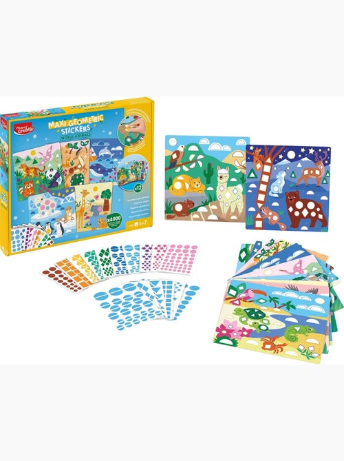Activités de gommettes animaux - Kiabi