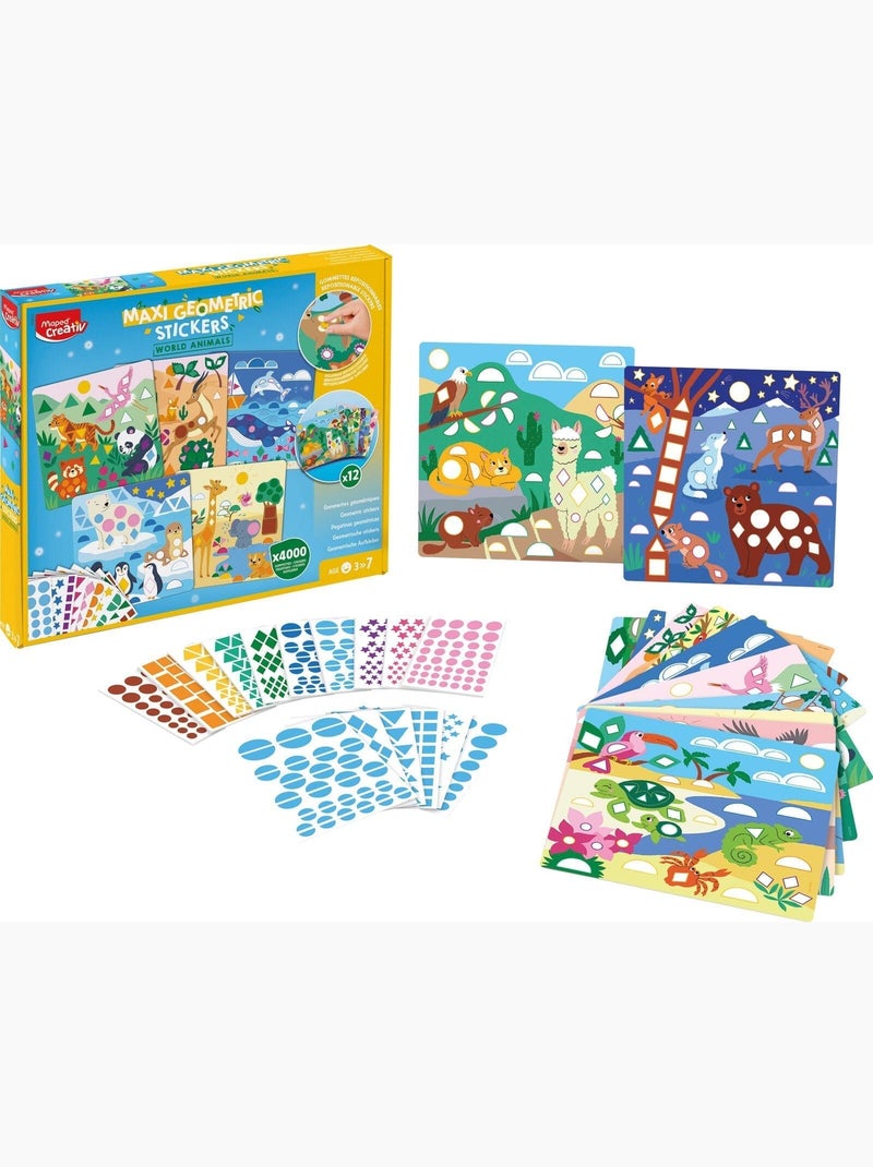Activités de gommettes animaux N/A - Kiabi