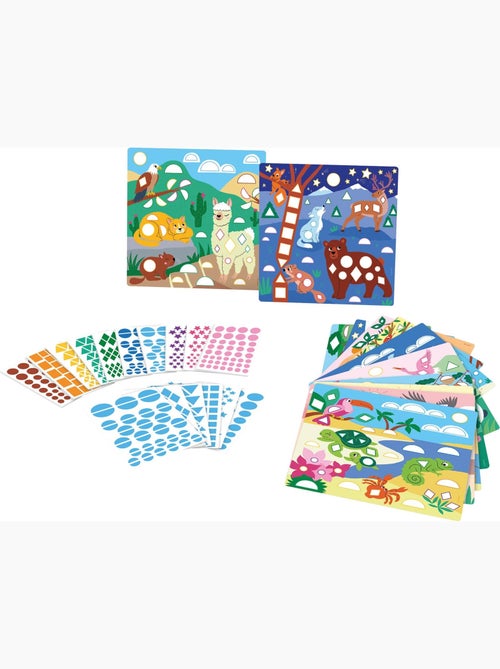 Activités de gommettes animaux - Kiabi