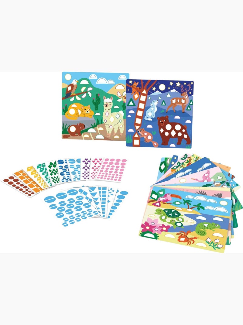Activités de gommettes animaux N/A - Kiabi