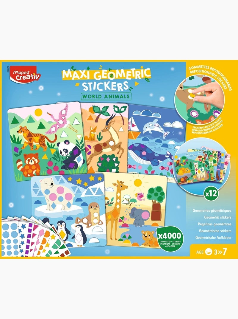 Activités de gommettes animaux N/A - Kiabi