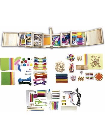 Activity box - sycomore - ma box d'activités manuelles - 1000 pièces - dès 3 ans