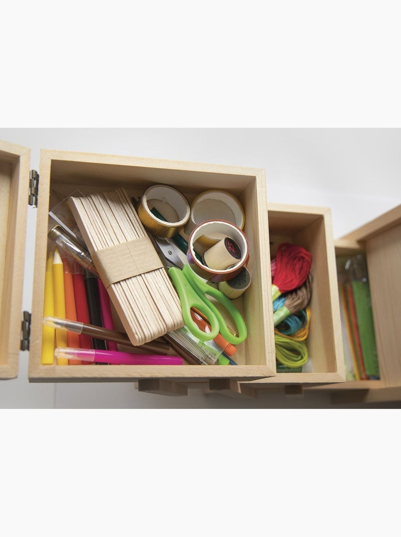 Activity box - sycomore - ma box d'activités manuelles - 1000 pièces - dès 3 ans Multicolore - Kiabi