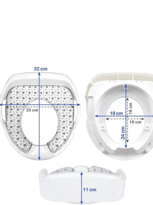 Adaptateur de toilette bébé - Kiabi