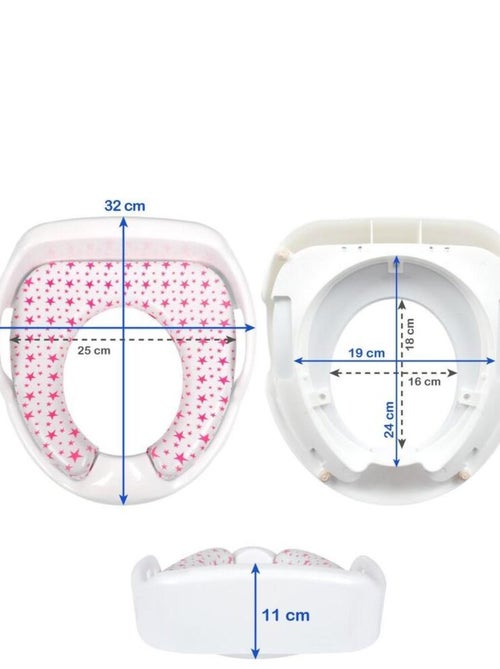 Adaptateur de toilette bébé - Kiabi Adaptateur de toilette bébé - Kiabi