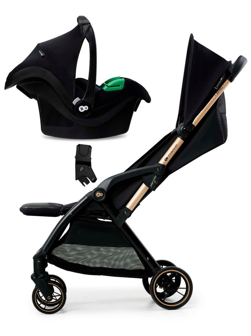 Adaptateurs universels Kinderkraft APINO pour siège auto MINK PRO I-SIZE et Travel System Noir - Kiabi