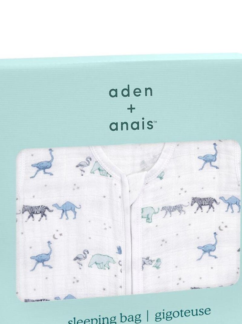 aden + anais - Gigoteuse légère en mousseline de coton Bleu - Kiabi