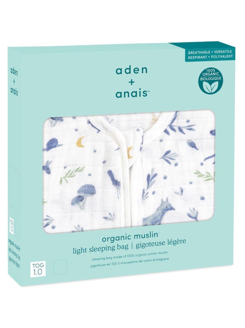 aden + anais - Gigoteuse légère en mousseline de coton Bleu - Kiabi