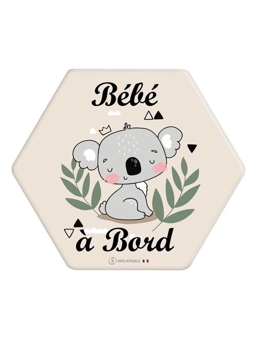 Adhésif / Autocollant bébé à bord - Koala - Kiabi