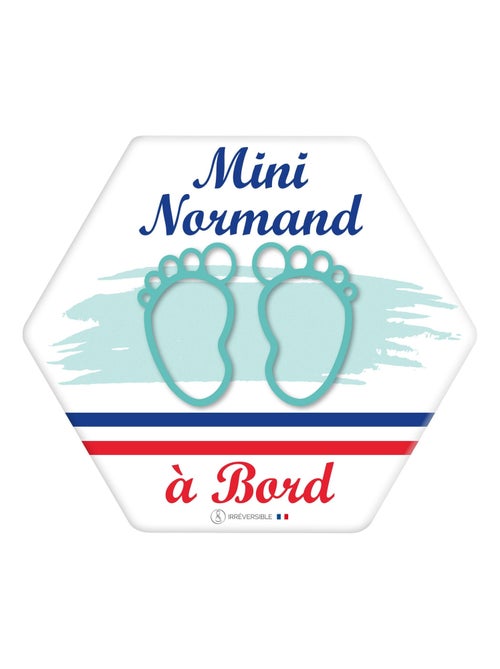 Adhésif bébé à bord - Mini Normand - - Kiabi