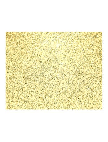 Adhésif décoratif aspect paillettes dorées