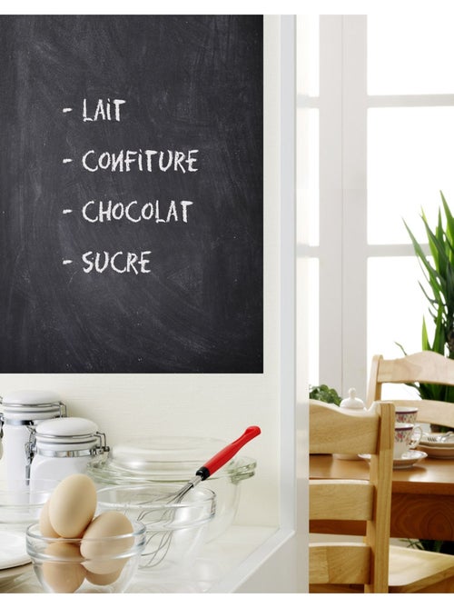 Adhésif décoratif tableau noir - Kiabi