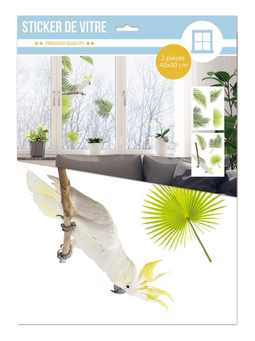 Adhésifs pour vitres cacatoes - Kiabi