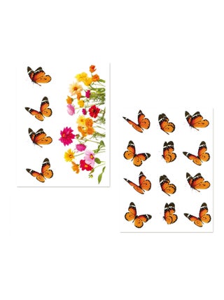 Adhésifs pour vitres papillons