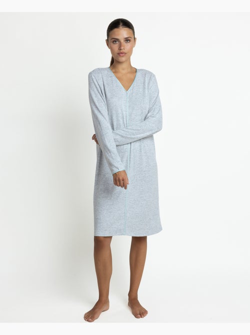 ADMAS CLASSIC Chemise de nuit élégante à manches longues pour femme - Kiabi