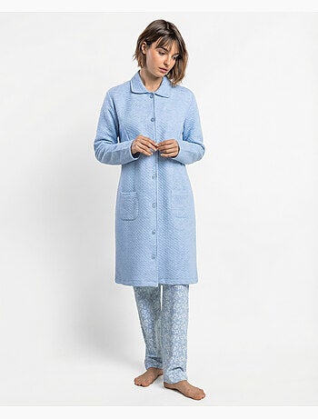 ADMAS CLASSIC Peignoir à manches longues pour femme, édition classique