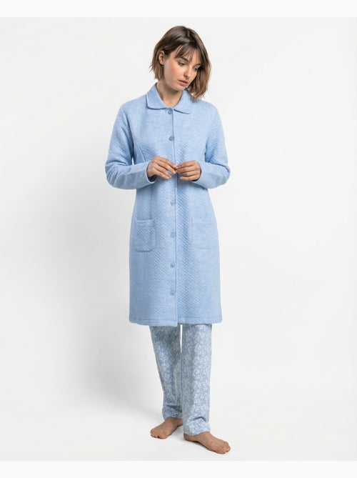 ADMAS CLASSIC Peignoir à manches longues pour femme, édition classique - Kiabi