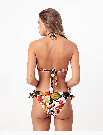 ADMAS Paradise Bikini bandeau multicolore pour femmes