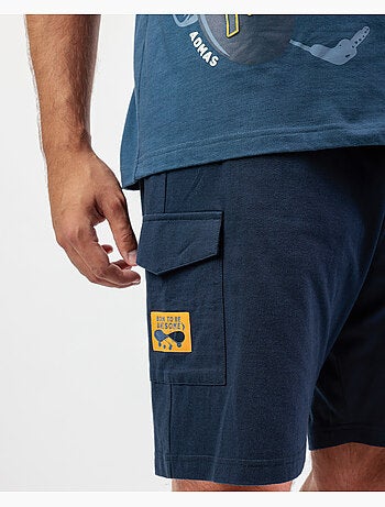 ADMAS Pyjama de skate à manches courtes pour hommes