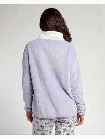 ADMAS Robe de chambre chaude manches longues femme Tout ce qu’il faut pour dormir