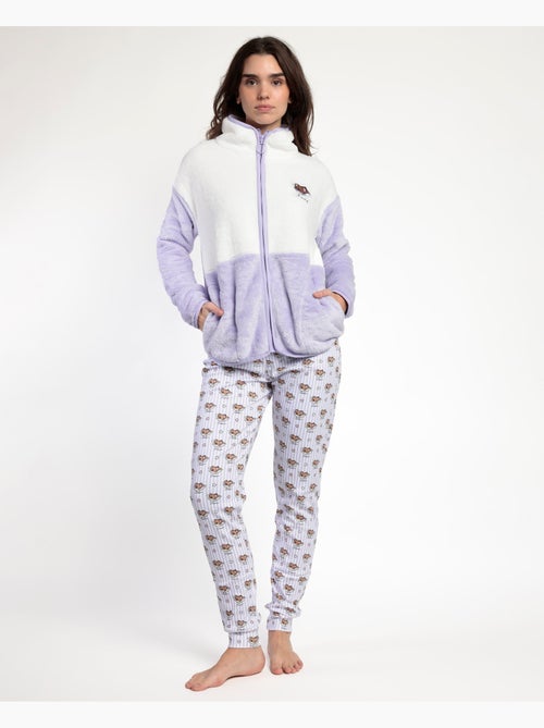 ADMAS Robe de chambre chaude manches longues femme Tout ce quil faut pour dormir - Kiabi ADMAS Robe de chambre chaude manches longues femme Tout ce quil faut pour dormir - Kiabi