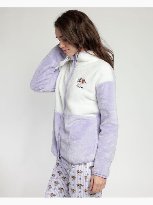 ADMAS Robe de chambre chaude manches longues femme Tout ce quil faut pour dormir - Kiabi ADMAS Robe de chambre chaude manches longues femme Tout ce quil faut pour dormir - Kiabi